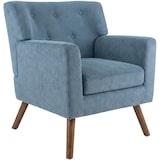 thumbnail of Fauteuil Kioni corduroy blauw