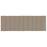 thumbnail of vidaXL Ligbedkussen 186x58x4 cm oxford stof taupe