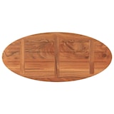 thumbnail of vidaXL Tischplatte 140x60x3,8 cm Oval Massivholz Akazie