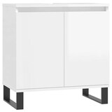 thumbnail of vidaXL Badschrank Hochglanz-Weiß 58x33x60 cm Holzwerkstoff