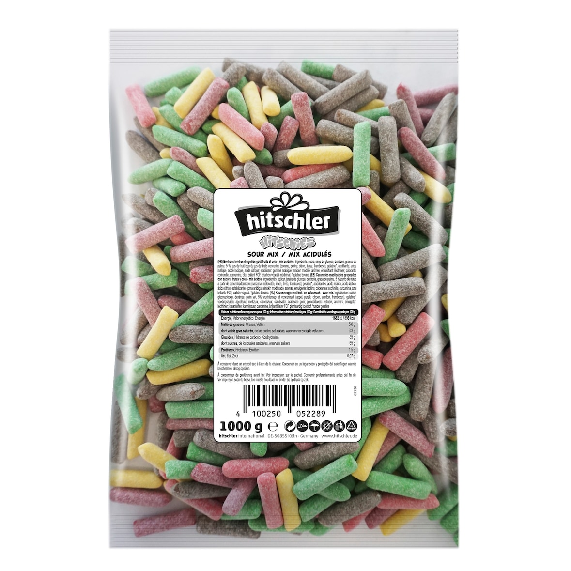 Hitschler Hitschies Kaubonbons Sauer Mix (1 kg)