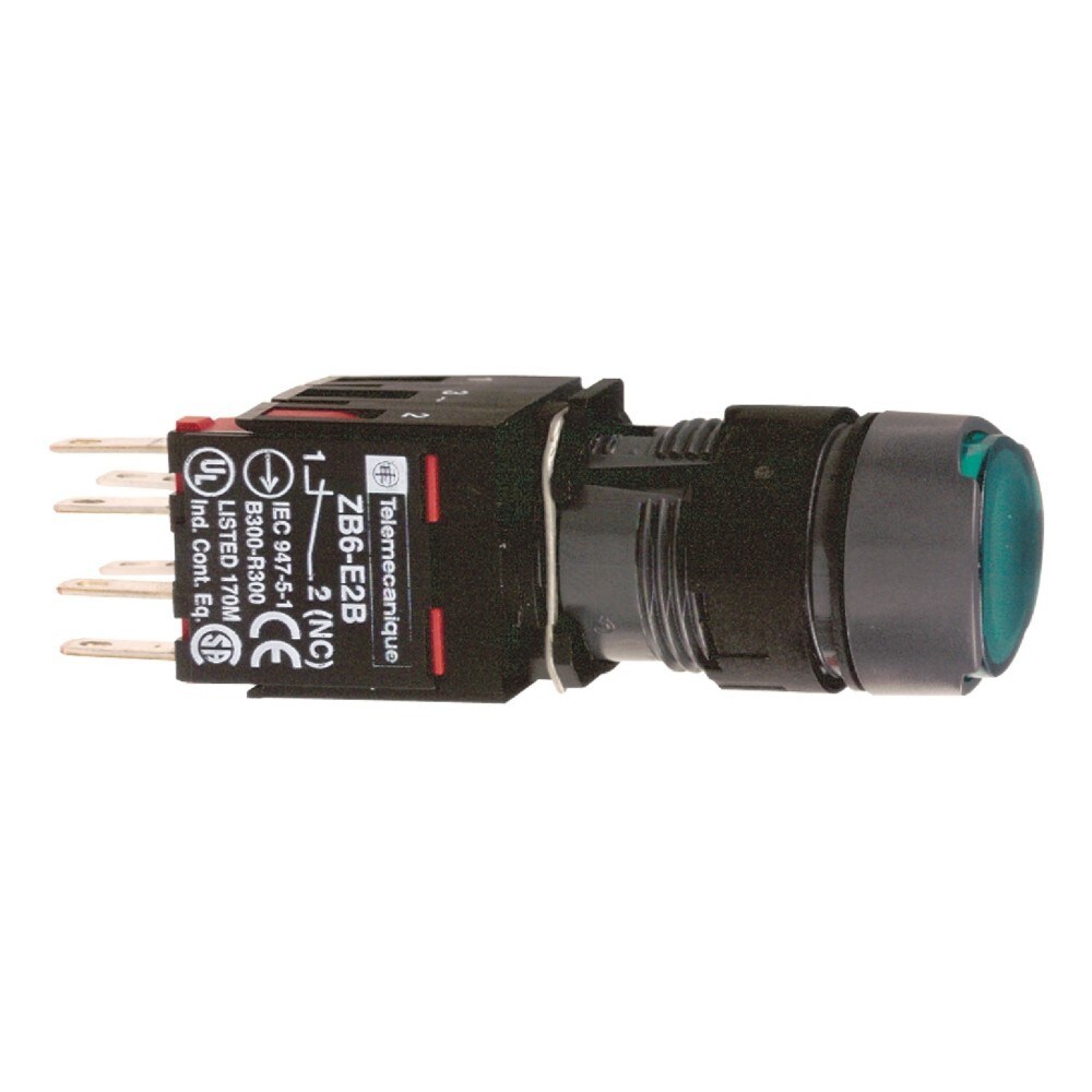 Schneider Electric Leuchtdrucktaster grün XB6AW3B1B