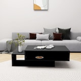 thumbnail of vidaXL Couchtisch Schwarz 105x55x32 cm Holzwerkstoff