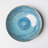 thumbnail of Gipfelstück Teller tief 22 cm 4er Set BLAU/GRÜN, postsicher, Serie TIEFER SEE