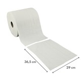 thumbnail of Putztuchrolle Brod 1000, weiß, 100 % Recycling, 2-lagig, ca. 29x36.5 cm, perforiert, 915 Blatt, 2 Rollen im Folienpack