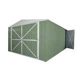 thumbnail of Box garage lamiera deposito in Acciaio Zincato 360x600cm x h2.32m - 346KG - 21,6mq - VERDE