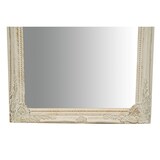 thumbnail of Specchiera da parete in legno finitura bianco anticato elegante per cucine moderne e rustiche