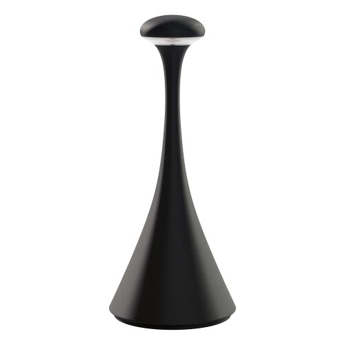 Nudrop Akku-Tischleuchte mini 210mm nachtschwarz