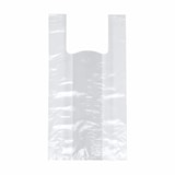 thumbnail of PAPSTAR 2000 Hemdchen-Tragetaschen, HDPE 55 cm x 22 cm x 15 cm weiss mittel
