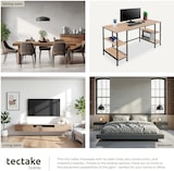 thumbnail of tectake Escritorio para ordenador Stoke 137x55x75cm  Madera Industrial Clara, Roble Sonoma