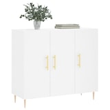 thumbnail of vidaXL Sideboard Weiß 90x34x80 cm Holzwerkstoff