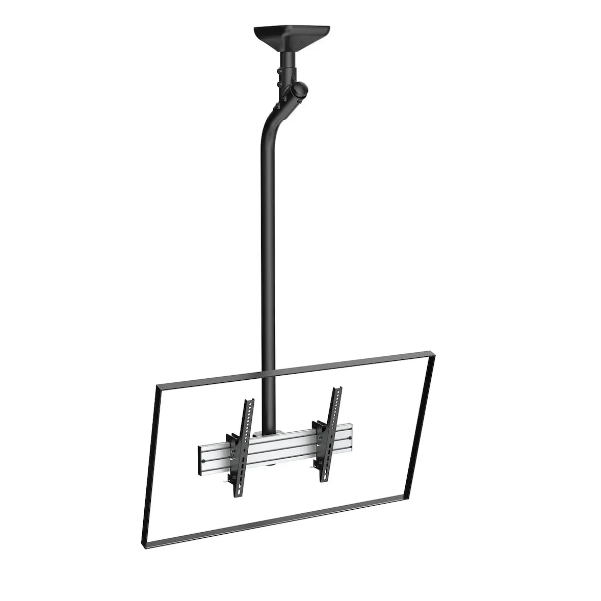 KIMEX - Soporte de techo para TV 43"-75", Altura 175 cm