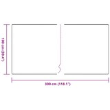 thumbnail of vidaXL Tapijt Loper Donkergrijs 100 x 300 cm 100% Polypropyleen