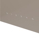 thumbnail of Wiggo WE-A941G(C)- Schuine Afzuigkap - 90cm - Creme Glas