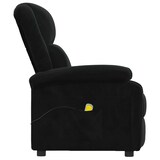 thumbnail of vidaXL Massagesessel Schwarz Samt