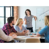 thumbnail of Nobo Mobiel stalen whiteboard  met een aluminium, smal frame 1500x1200mm