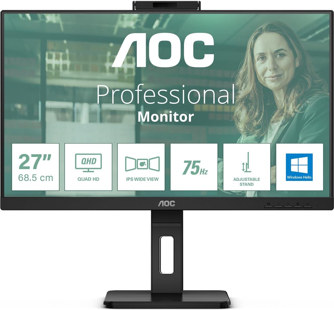 Ein professioneller Monitor mit verstellbarem Ständer.