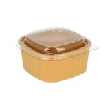 thumbnail of MONOUSO - Plastic Deksel rPET Transparant 13x13cm (300 Stuks)