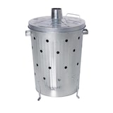 thumbnail of Feuertonne Verbrennungstonne 75L Deckel Fass Belüftungslöcher Transportgriffe