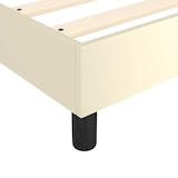 thumbnail of vidaXL Bettgestell Creme 80x200 cm Kunstleder