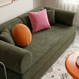 thumbnail of Oviala Divano letto 2 posti in tessuto verdi