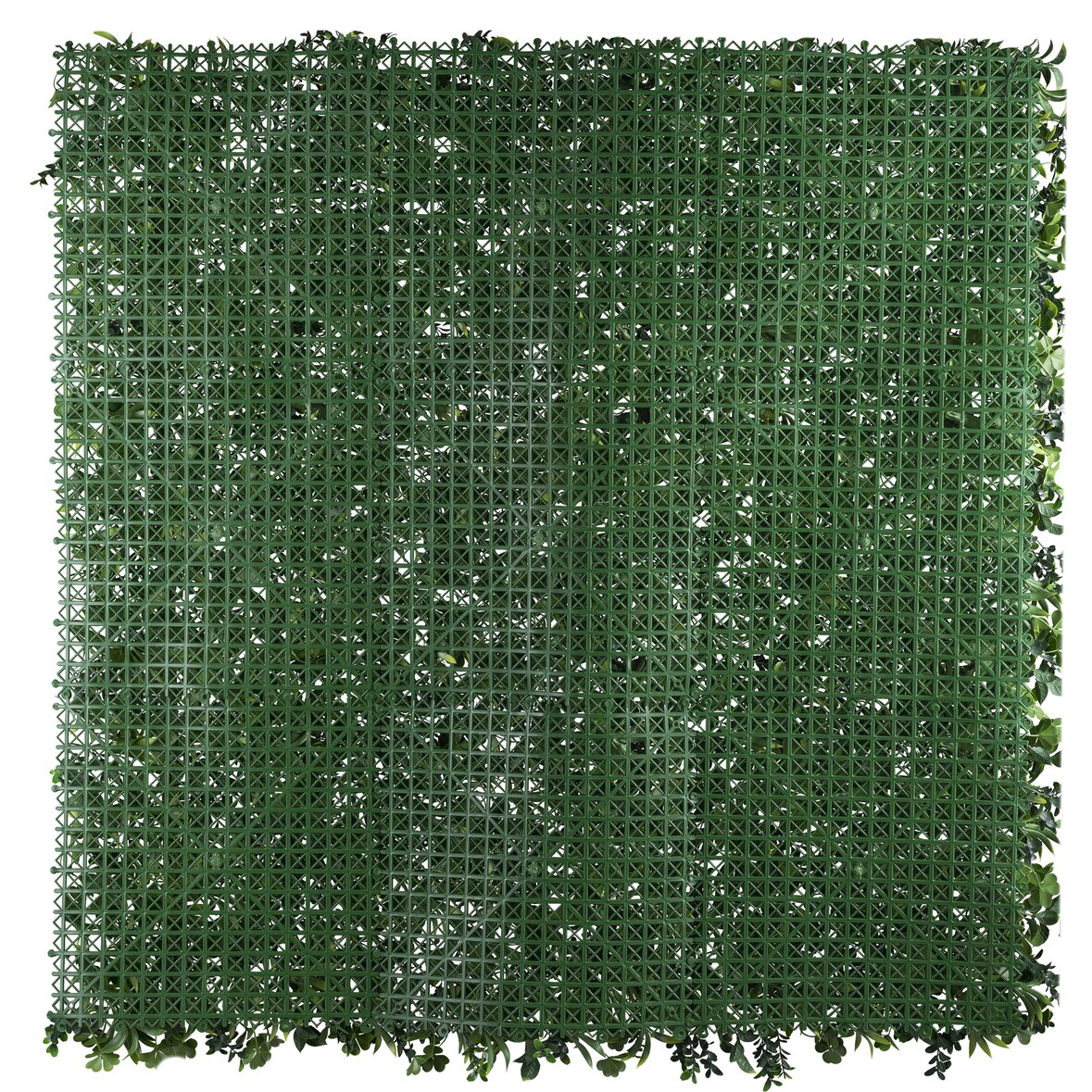 CREATIV green künstliche Pflanze Blättermatte 100x100cm, UV-beständig und schwer entflammbar