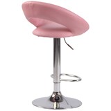thumbnail of 2er Set Barhocker Olinda Kunstleder pink/chrom