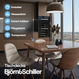 thumbnail of Björn&Schiller Tischdecke transparent 2mm, PVC-Folie für Tisch 100x200 cm, langlebige Schutzfolie für Esstisch, Schreibtisch & Glastisch