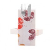 thumbnail of Sovie HOME Besteckserviette Jola in Creme aus Linclass® Airlaid 40 x 40 cm, 12 Stück - Bestecktasche Floral