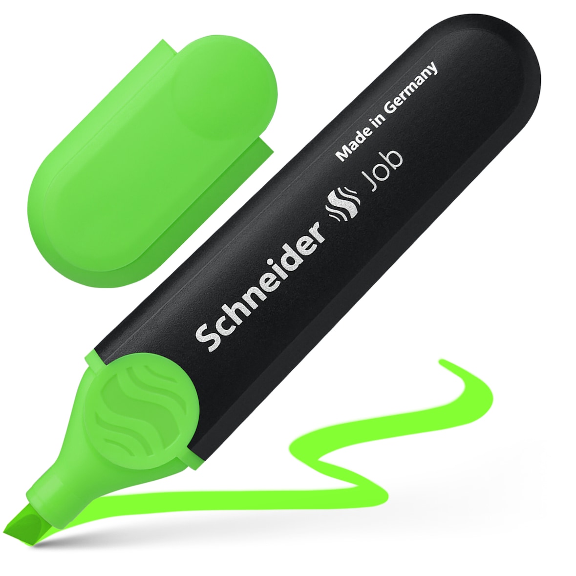 Schneider Marcador fluorescente Job 1504 1-5mm verde