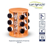 thumbnail of San Ignacio  KINVARA- Suporte giratório de bambu para especiarias para 12 potes 25x18cm