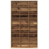 thumbnail of vidaXL CD Kast met plank Oud hout 101 x 23 x 177,5 cm Bewerkt hout