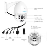 thumbnail of Reolink RLC-423 5MP High Speed Dome PoE IP-Kamera