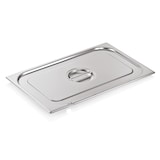 thumbnail of WAS Germany - GN 90 Deckel 2/3 mit Löffelaussparung, Chromnickelstahl