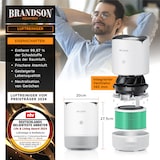 thumbnail of Brandson Luftreiniger HEPA Aktivkohlefilter, Smart Home App, Air Purifier 158 m³/h, Allergiker geeignet, leise, 45 m²