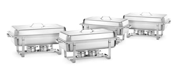 Chafing Dish GN 1/1 - Conjunto de 4 - HENDI