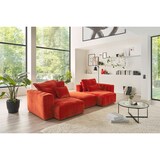 thumbnail of KAWOLA Sofa Sitzelement SEPHI medium Cord Vintage rot