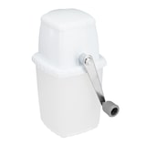 thumbnail of Relaxdays Eiscrusher, manuelle Eismühle, mit Handkurbel, Barzubehör, Crushed Ice für Cocktails, Longdrinks, weiß/grau