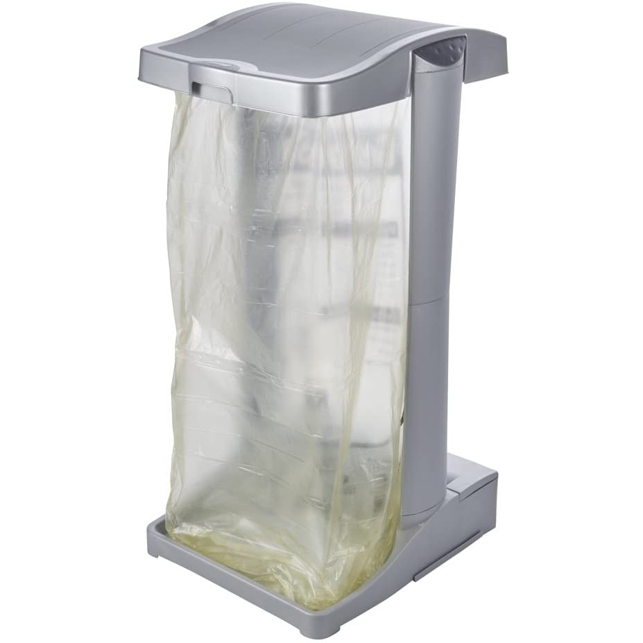 KEEEPER Papelera Vertical 60-120L Plateado Colección Ole