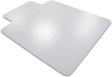 thumbnail of Realspace Stuhlunterlage PVC (Polyvinylchlorid) Standard Lippe, Rechteckig Transparent 120 x 90 cm Weichböden