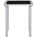 thumbnail of Tumbonas con mesita 2 unidades aluminio negro