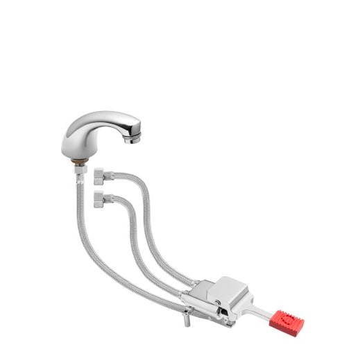 Kit rubinetto miscelatore a pedale pavimento cucina ristorante albergo RSB061