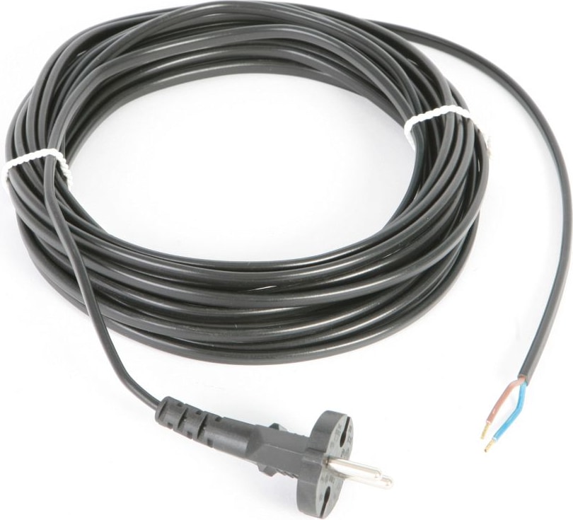 Staubsauger Kabel für alle Staubsauger Länge 15 m anpassbar an Ihre Wunschlänge