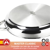 thumbnail of Alza ® Classic Master paellera, 26 cm de diámetro superior, fabricada en Acero Inoxidable 18/10, antiadherente triple capa