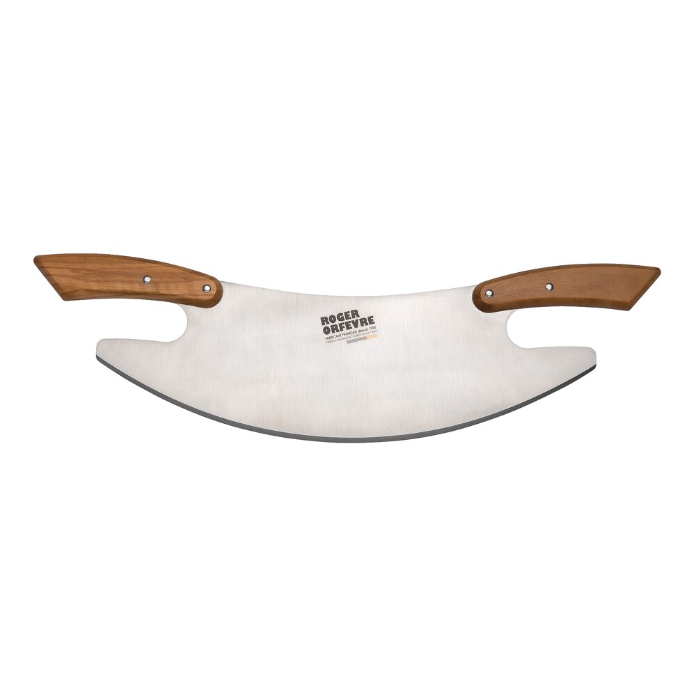 Tranche pizza Rocket 35 cm de découpe -  Marron Autre forme Bois Roger Orfevre 44.00x13.00 cm
