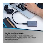 thumbnail of Disque Dur Ssd Externe - Crucial - X9 Pro - 4 To - Usb 3.2 Gen-2 2x2 - Aes 256 Bits