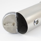 thumbnail of Danieli Store | Cenicero de pared para exterior en acero | Cenicero de pared con llave de seguridad | 3 L