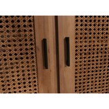 thumbnail of Sideboard HWC-M47, Schrank Kommode Highboard Anrichte, Staufächer, Rattan Akazie Massiv-Holz gebeizt 82x160x45cm 38kg