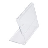 thumbnail of EXACOMPTA Segnaposto da tavolo per formato A9 orizzontale, cod. 89058QD in PMMA (acrilico) trasparente, resistente ai raggi UV. Confezione da 20 pz.