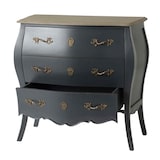 thumbnail of Commode 3 tiroirs Murano céleste -  Gris  Bois Amadeus 40.00x80.00 cm